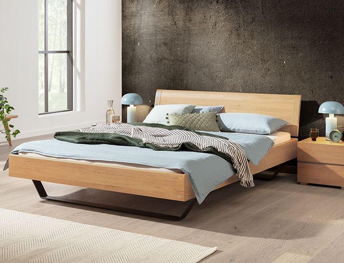 Premium 18 Bettrahmen, Slid Kufen, Sandro Kopfteil Premium 18 Bettrahmen, Slid Kufen, Sandro Kopfteil