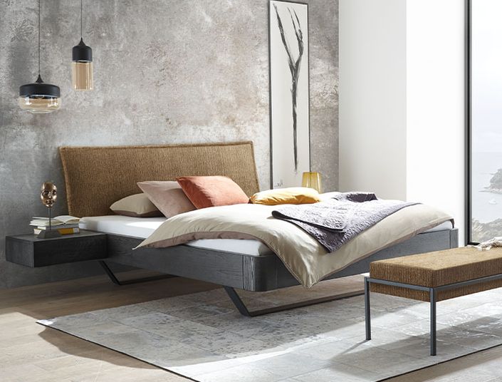 Oak Line Modul 18 mit Slitto Kufen und Kopfteil Cussina Oak Line_Modul 18 mit Slitto Kufen und Kopfteil Cussina