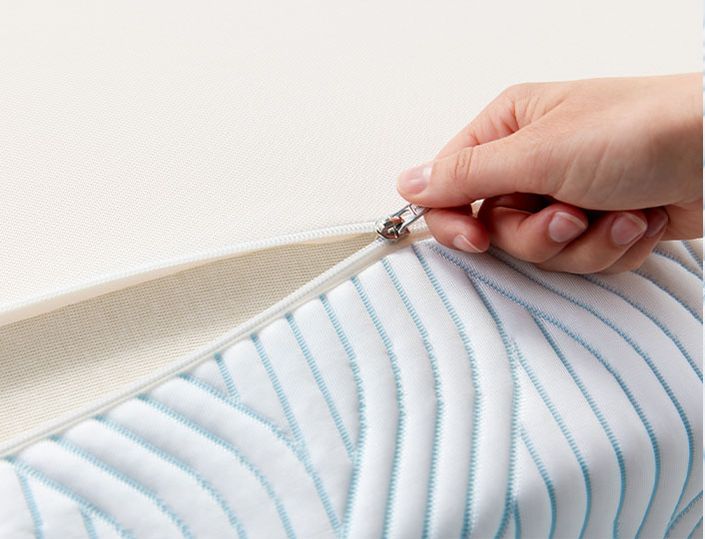 TEMPUR Topper mit Reissverschluss abnehmbar TEMPUR Topper mit Reissverschluss abnehmbar