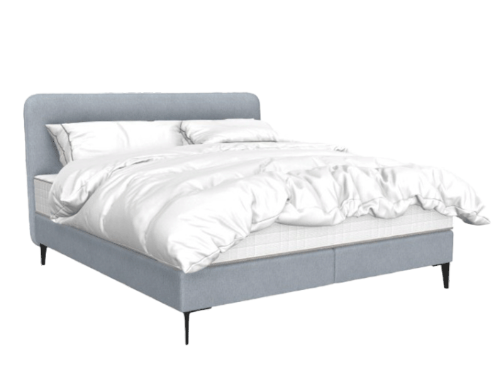 Philrouge Boxspringbett Zuerich_blau_freigestelt Philrouge Boxspringbett Zuerich_blau_freigestelt