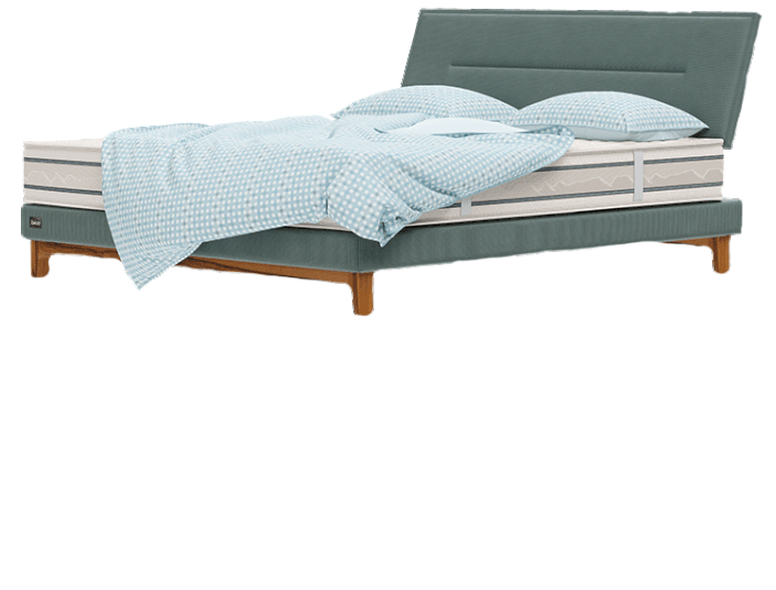 Bico Boxpsringbett Kopfteil Susten Line, Opera 10 Salbei Bico Boxpsringbett Kopfteil Susten Line, Opera 10 Salbei