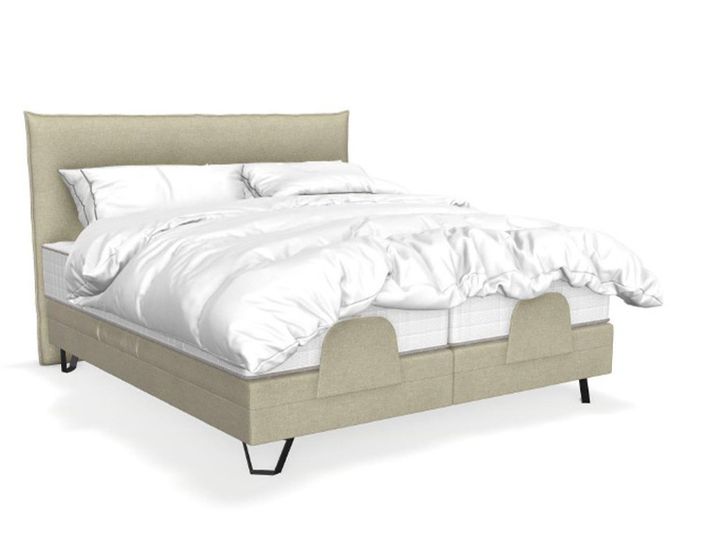 Philrouge_Boxspringbett_EOS Zuerich_Lino Light Green Philrouge_Boxspringbett_EOS Zuerich_Lino Light Green