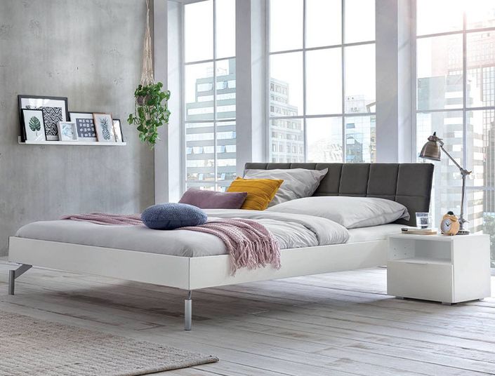 Hasena Movie Top Line Star 16 Bettrahmen, Tondo Füsse, Malta Kopfteil Hasena Movie Top Line Star 16 Bettrahmen, Tondo Füsse, Malta Kopfteil