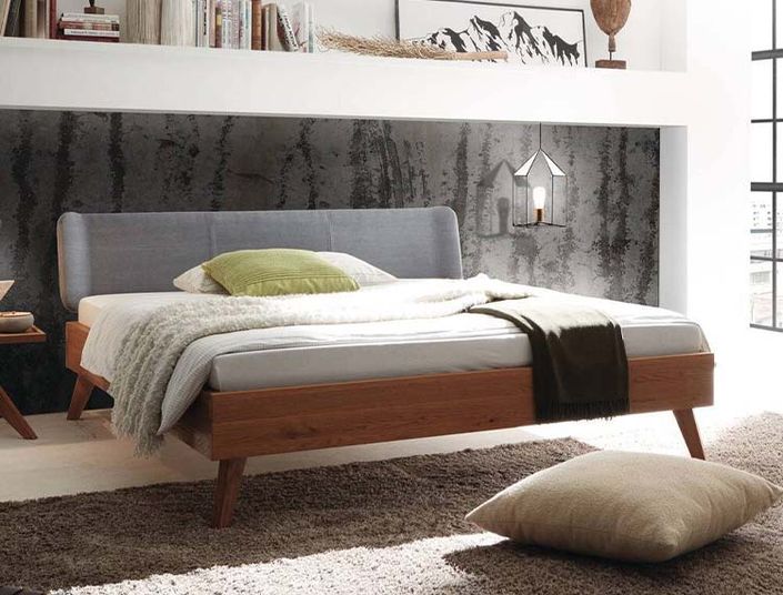 Hasena Oak Wild_Cadro 18 Bettrahmen, Leno Füsse, Boga Kopfteil Hasena Oak Wild_Cadro 18 Bettrahmen, Leno Füsse, Boga Kopfteil