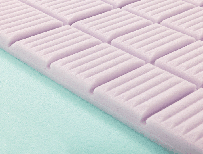 Riposa Superflow Matratzen Detail des Kerns Riposa Superflow Matratzen Detail des Kerns