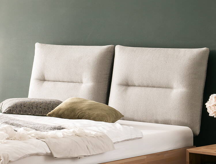 Hasena Kopfteil Amy in Stoff passend zu Bergamo Hasena Kopfteil Amy in Stoff passend zu Bergamo