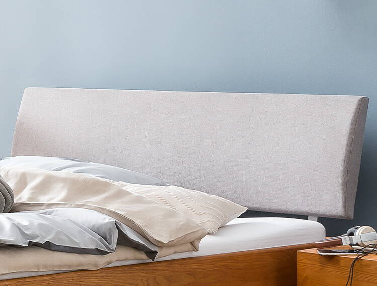 Hasena Kopfteil Lecco passend zu den Bergamo Betten in Eiche natur Hasena Kopfteil Lecco passend zu den Bergamo in Stoff